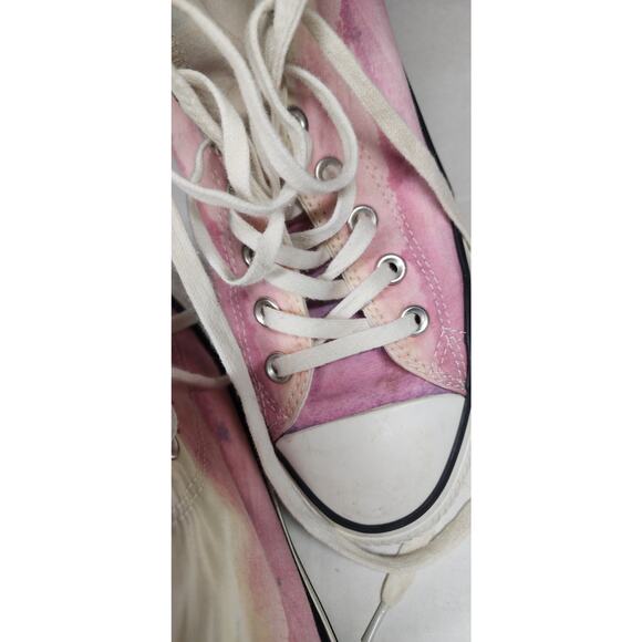 Chuck Taylor All Star Pink HI Top style # 551629C size 9 Uk 7 - Picture 8 of 11